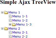Simple Ajax/ASP Treeview